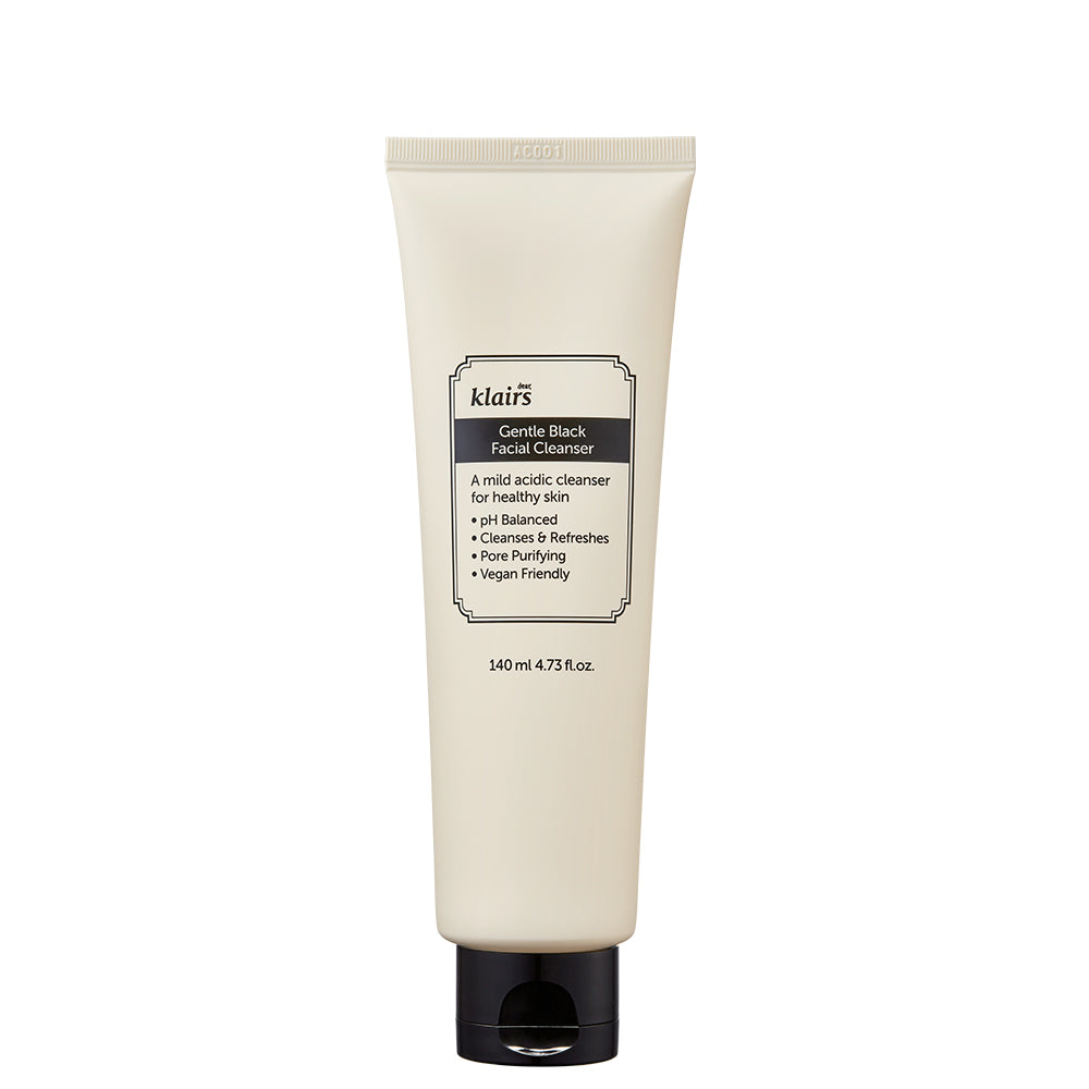 Gentle Black Facial Cleanser 140 ml