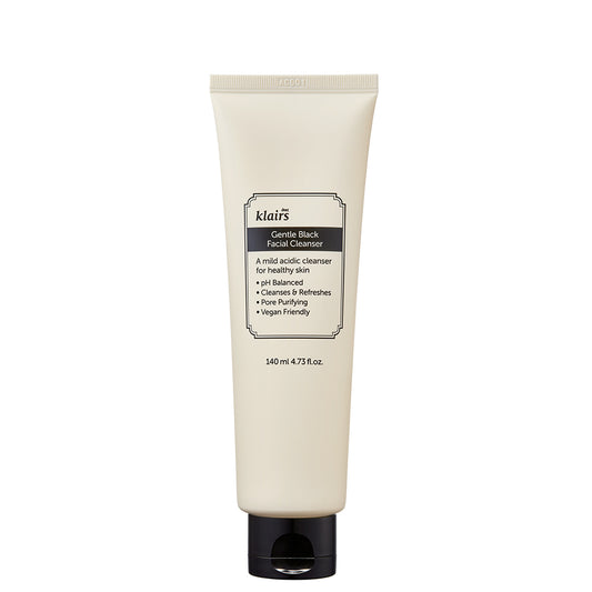 Gentle Black Facial Cleanser 140 ml
